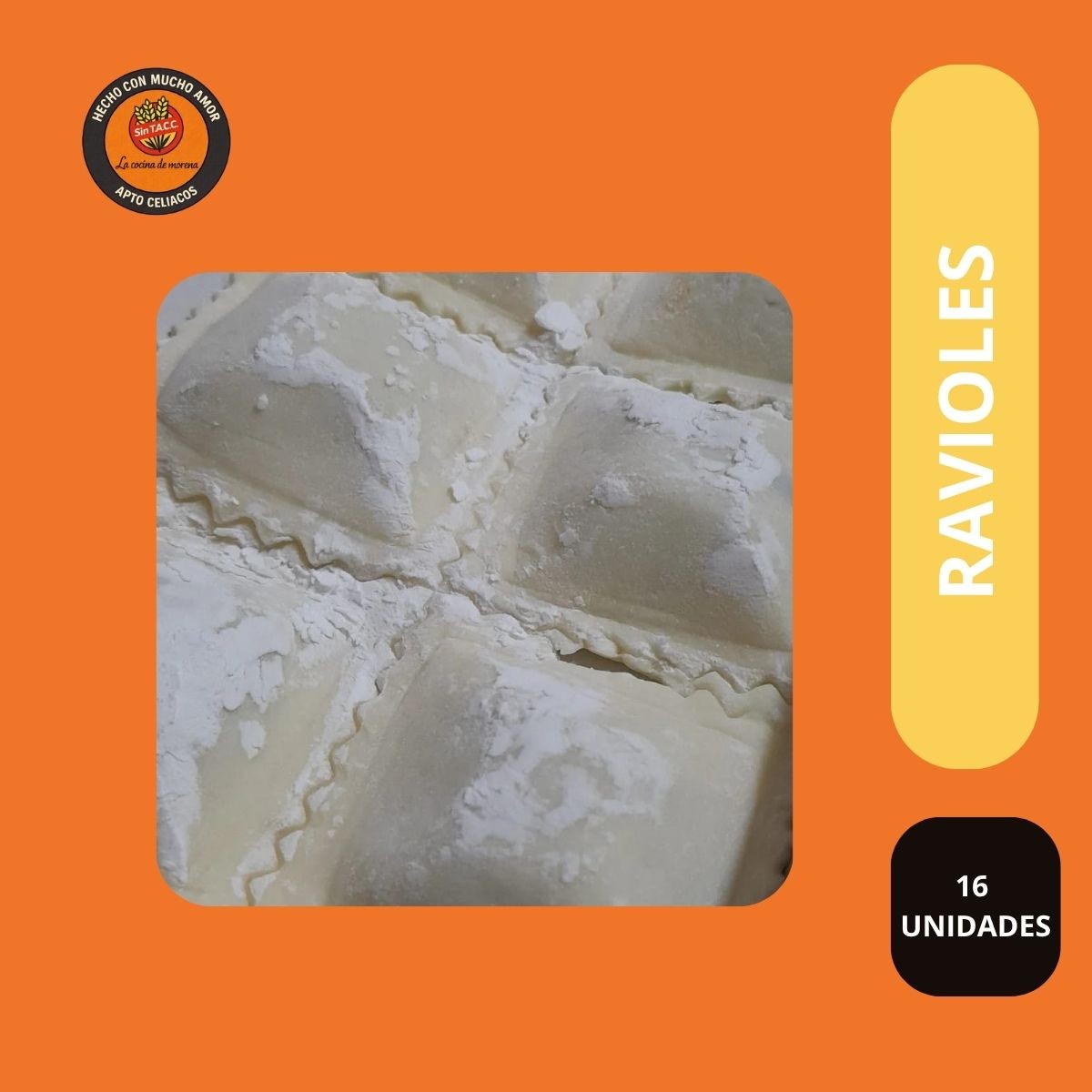 Ravioles de ricota y nuez