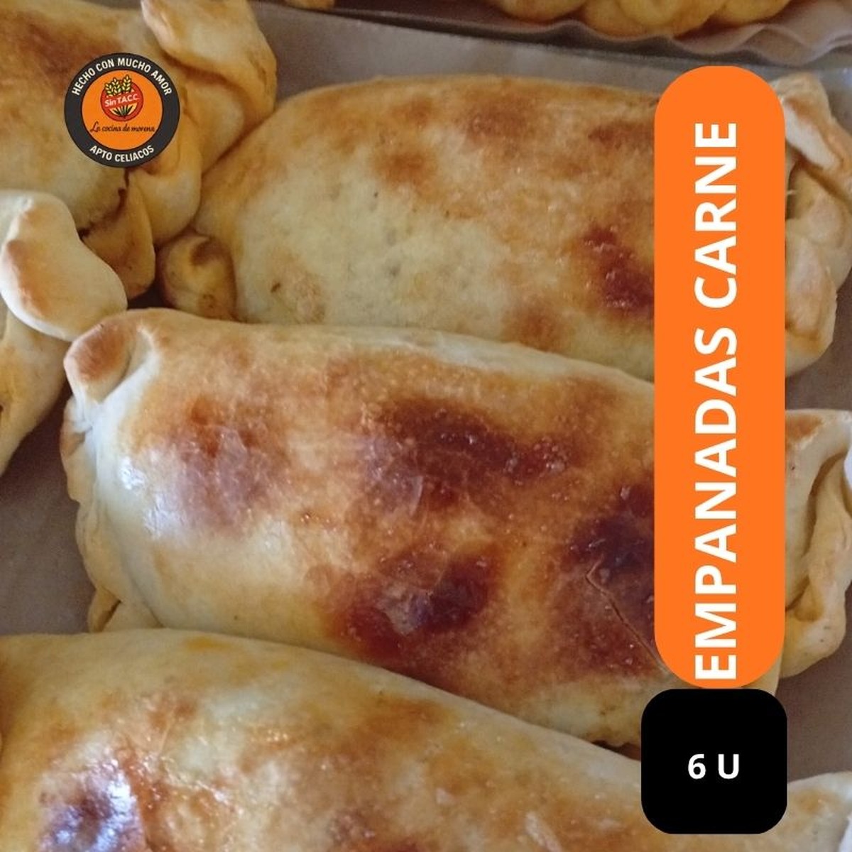 Empanadas de carne por media docena
