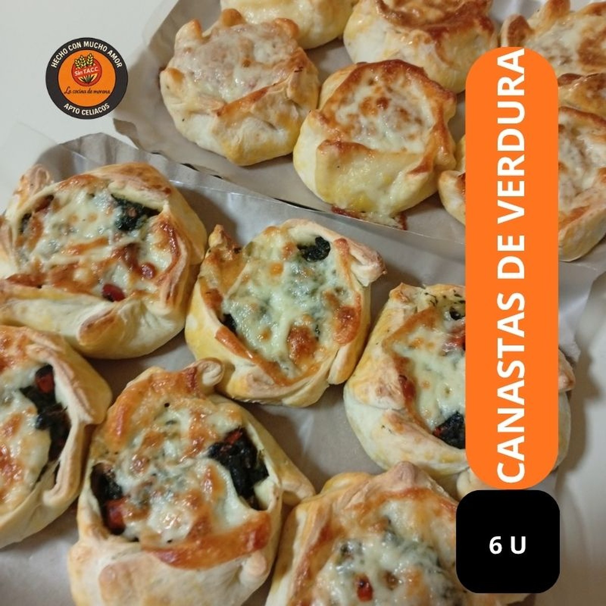 Canastas de verduras por media docena
