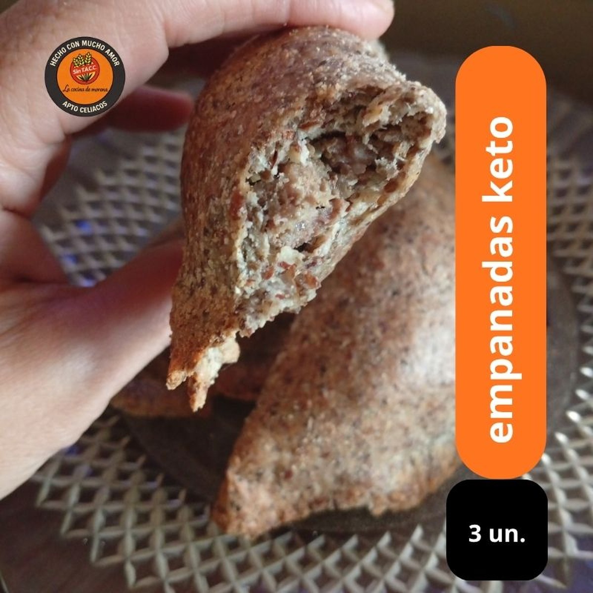 Empanadas keto de carne